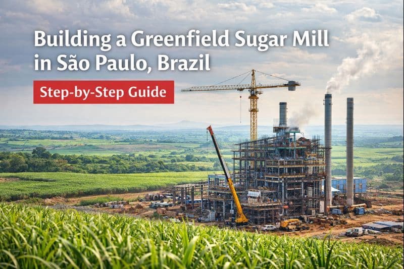 Building a Greenfield Sugar Mill in São Paulo, Brazil – Step-by-Step Guide
